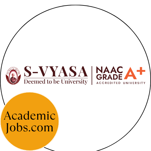 S-VYASA Deemed to be University logo